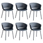 Modern Plastic Chair Parsons Chair in Matte Finish for Indoor