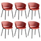 Modern Plastic Chair Parsons Chair in Matte Finish for Indoor