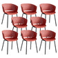 Modern Plastic Chair Parsons Chair in Matte Finish for Indoor