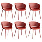 Modern Plastic Chair Parsons Chair in Matte Finish for Indoor