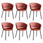 Modern Plastic Chair Parsons Chair in Matte Finish for Indoor