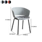 Modern Plastic Chair Parsons Chair in Matte Finish for Indoor