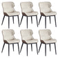 Modern Faux Leather Dining Side Chairs Wingback Side Arm Chair for Restaurant Use