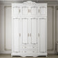 Bedroom Hinged Door Storage Cabinet Manufactured Wood French Country Cabinet with Drawers 64"L x 20"W x 82"H Armories & Top Cabinet Clearhalo 'Armoires & Wardrobes' 'armoires_wardrobes' 'Bedroom Furniture' 'furn' 'furn_armoires_wardrobes' 'Furniture' 5476919