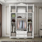 Bedroom Hinged Door Storage Cabinet Manufactured Wood French Country Cabinet with Drawers Clearhalo 'Armoires & Wardrobes' 'armoires_wardrobes' 'Bedroom Furniture' 'furn' 'furn_armoires_wardrobes' 'Furniture' 5476930