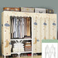 Steel Frame Folding Wardrobe Armoire Modern Style Wardrobe Cabinet for Home