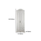 White French Country Wardrobe Armoire Engineered Wood Wardrobe Clearhalo 'Armoires & Wardrobes' 'armoires_wardrobes' 'Bedroom Furniture' 'furn' 'furn_armoires_wardrobes' 'Furniture' 5476989