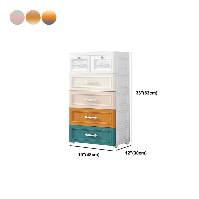 Contemporary Cabinet With Drawer Plastic Storage Cabinet for Home