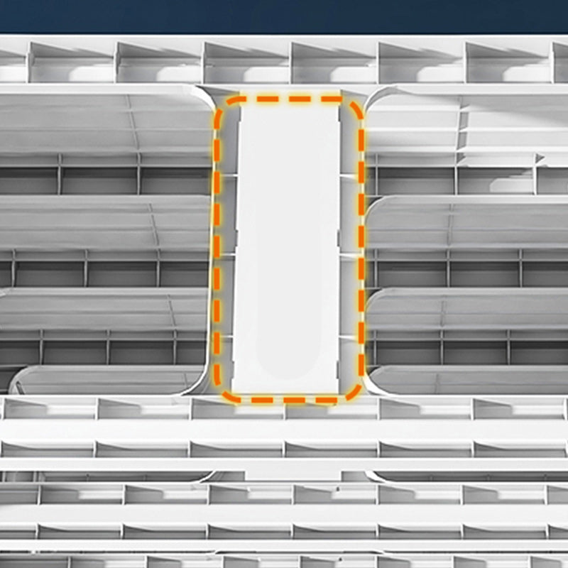 Moderner Stil nicht hangender Armoire Plastik Hausaufbewahrungsschrank mit Schubladen