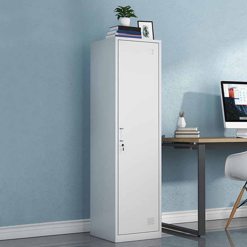 Modern Style Wardrobe Metal Wardrobe Closet with Lock,14.96" D x 16.54" W x 39.37" H