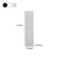 Modern Style Wardrobe Metal Wardrobe Closet with Lock,14.96" D x 16.54" W x 39.37" H