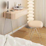 Contemporain 1 tiroir Maquillage Vanité Bureau en bois et coiffeur en acrylique