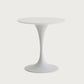 Modern Style Round Dining Table Tulip Home Table with Metal Base