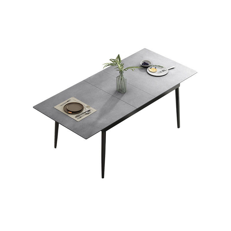 Tavolo da pranzo industriale del sito da pranzo in pietra top estendibile tavolo da pranzo