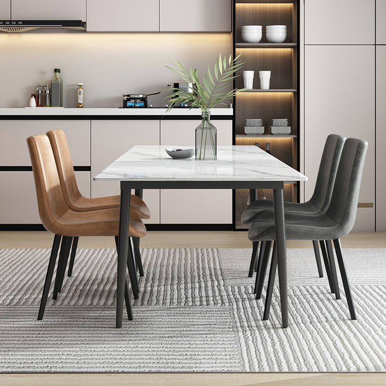 Tavolo da pranzo industriale del sito da pranzo in pietra top estendibile tavolo da pranzo