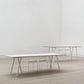 Table à manger industrielle avec table à manger rectangulaire en pin noir pour cuisine