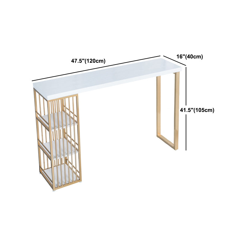 1/3/4 stuks Glam Bar Set Home Mat Finish Iron Bark Stool en Table Set