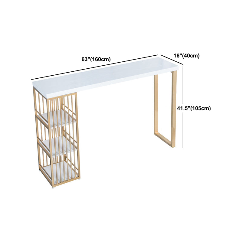 1/3/4 stuks Glam Bar Set Home Mat Finish Iron Bark Stool en Table Set