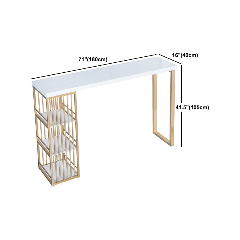 1/3/4 stuks Glam Bar Set Home Mat Finish Iron Bark Stool en Table Set
