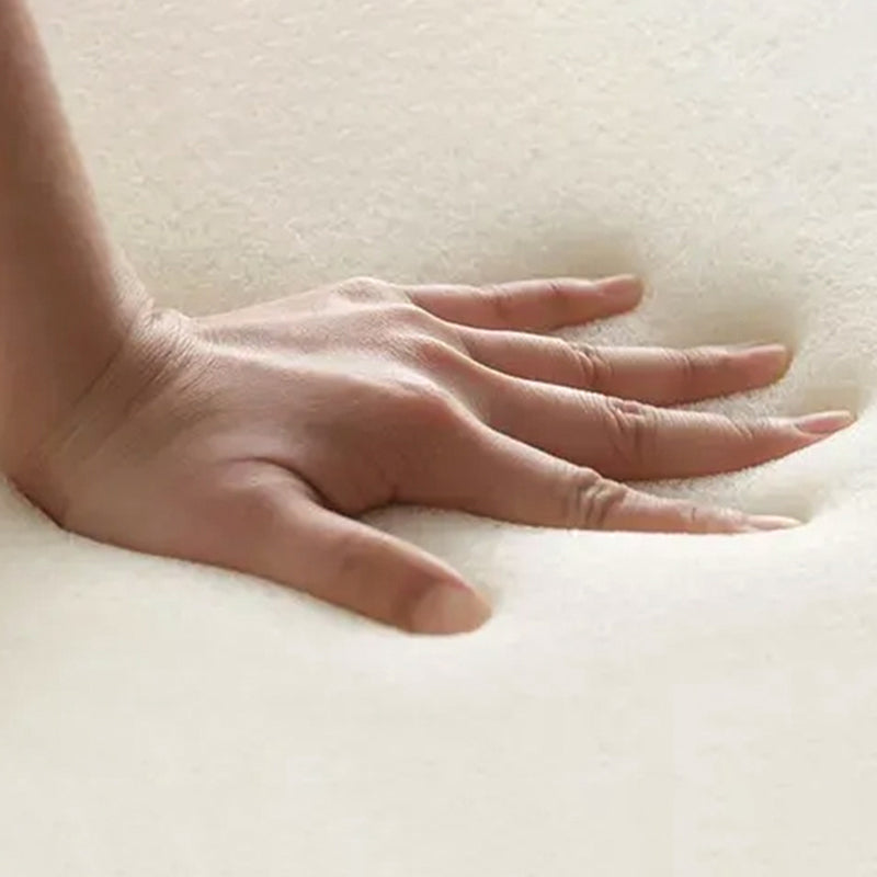 33,46 "W x 27,55" H divano a braccio quadrato in pelle finta