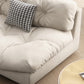 Tufted Split-Back Contemporary Standard Settee Couch in Beige Clearhalo 'furn' 'furn_sofas' 'Furniture' 'Living Room Furniture' 'Sofa' 'sofas' 5484184
