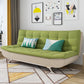 Convertibile divano di divano di divano in cotone a bracciale senza braccio contemporaneo