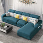 Nordic Style Sofa Bed Fabric Material Multicolor Choice of Latex/sponge Seat Padding Sofa