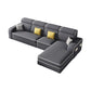 Nordic Style Sofa Bed Fabric Material Multicolor Choice of Latex/sponge Seat Padding Sofa