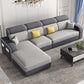 Nordic Style Sofa Bed Fabric Material Multicolor Choice of Latex/sponge Seat Padding Sofa