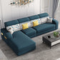 Nordic Style Sofa Bed Fabric Material Multicolor Choice of Latex/sponge Seat Padding Sofa