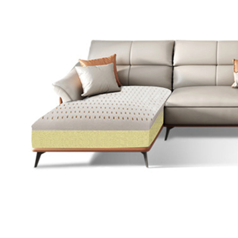 Folding Armrest Cushioning Back Leather Sofa Bed Sponge Cushion Filling Sofa