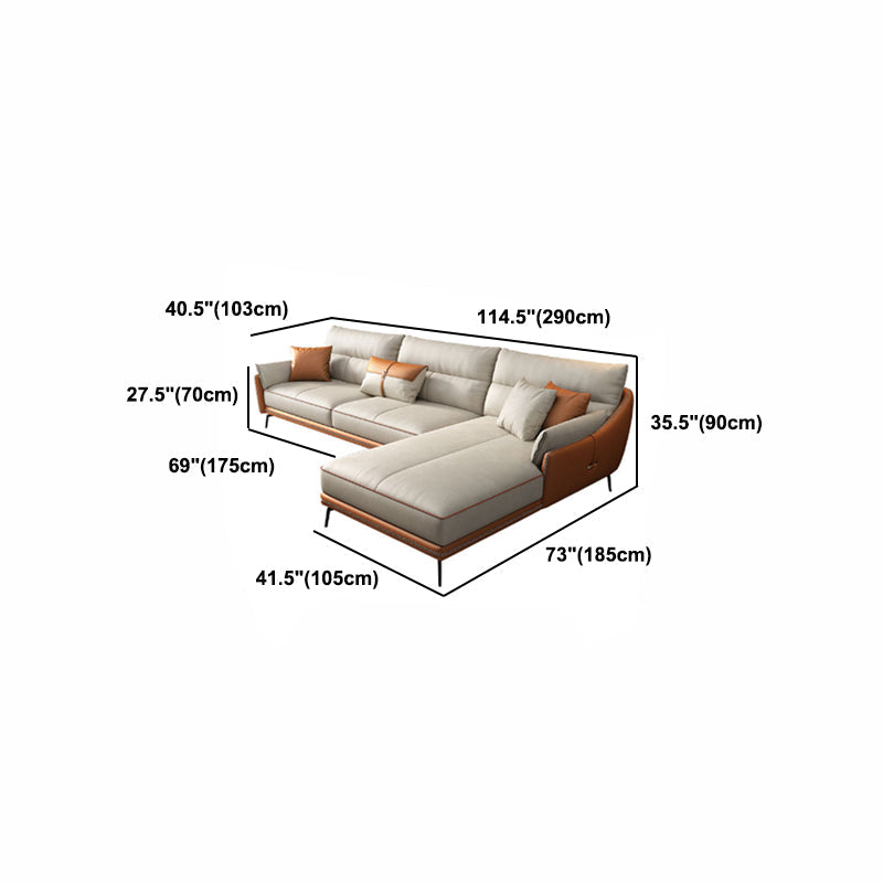 Folding Armrest Cushioning Back Leather Sofa Bed Sponge Cushion Filling Sofa