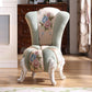 18.11"L x 18.11"W x 38.19"H Velvet Pillow Back Armless Chair Light Green Clearhalo 'Accent Chairs' 'accent_chairs' 'Chairs & Seating' 'furn' 'furn_accent_chairs' 'Furniture' 'Living Room Furniture' 5484784