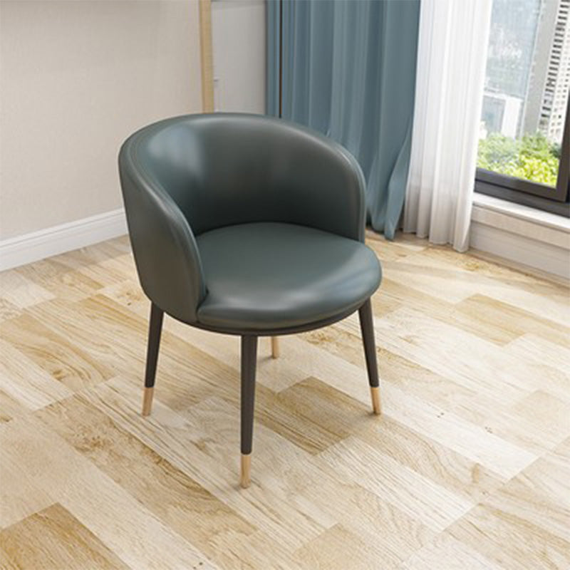 Ingebakte armen vatstoel strakke achterste accentstoel, 16.54 "w √ó 21.65" l √ó 30.71 "h