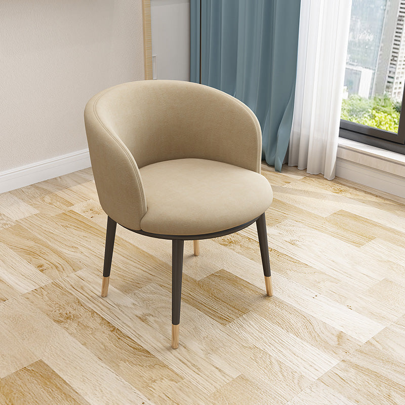 Ingebakte armen vatstoel strakke achterste accentstoel, 16.54 "w √ó 21.65" l √ó 30.71 "h