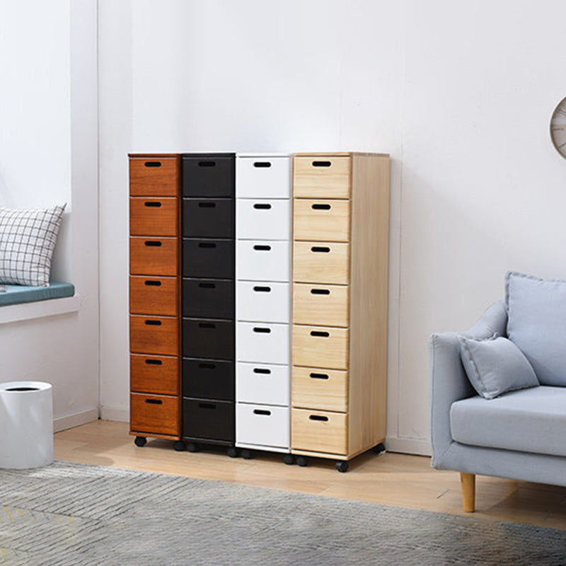 Solid Wood Rectangle Accent Chest with Drawers Chest 7.87" Long Clearhalo 'Cabinets & Chests' 'cabinets_chests' 'furn' 'furn_cabinets_chests' 'Furniture' 'Living Room Furniture' 5485497