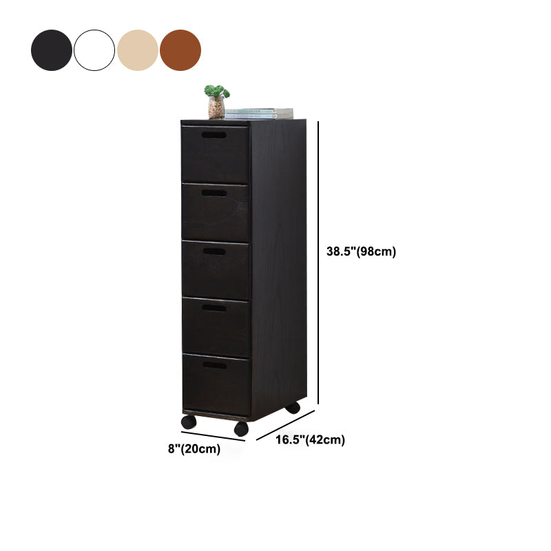Solid Wood Rectangle Accent Chest with Drawers Chest 7.87" Long Clearhalo 'Cabinets & Chests' 'cabinets_chests' 'furn' 'furn_cabinets_chests' 'Furniture' 'Living Room Furniture' 5485512