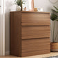 White/brown Accent Chest with 3/4/5/6/8 Drawers Storage Cabinet