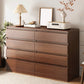 White/brown Accent Chest with 3/4/5/6/8 Drawers Storage Cabinet