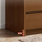 White/brown Accent Chest with 3/4/5/6/8 Drawers Storage Cabinet