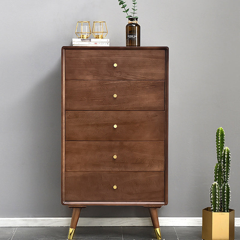 Cassa di accento in legno massiccio con cassetti 4/5/6/7 e gambe dritte