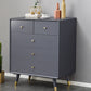 Solid Wood Accent Chest with 4/5/6/7 Drawers and Straight Legs