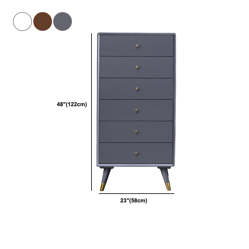 Cassa di accento in legno massiccio con cassetti 4/5/6/7 e gambe dritte