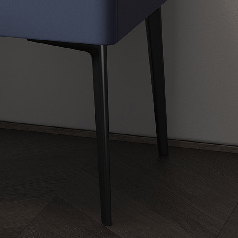 Mesa nocturna de Top Glam Stone con 4 patas de 20 "de altura de 1 cortador