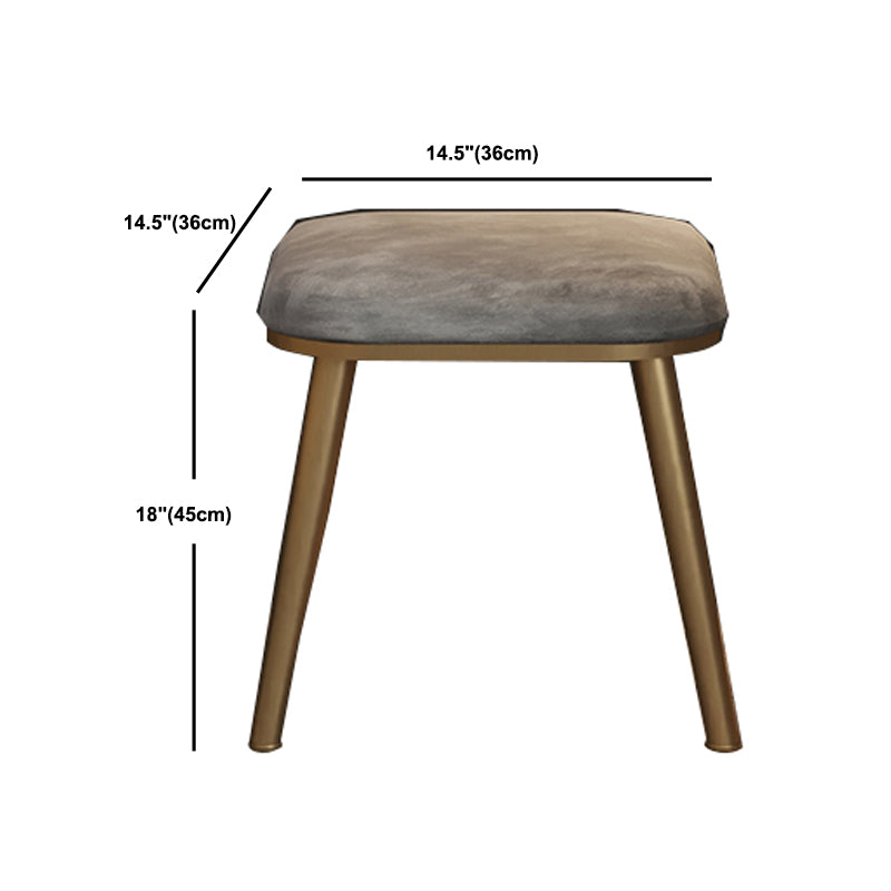 Lussuoso set di vanità con cassetti di stoccaggio 2 con sgabello imbottito in bianco/grigio