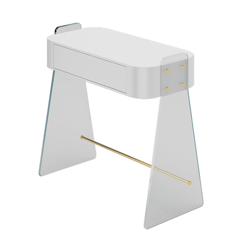 Ensemble de vanité contemporaine avec 1 tiroir de rangement Vanité de maquillage en bois