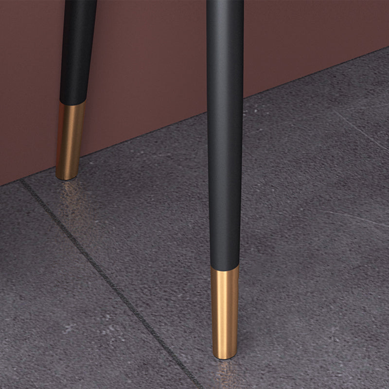 Luxurious Makeup Vanity Stone Top Dressing Table in Grey Finish