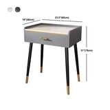 Luxe make -up ijdelheid stenen toptafel in grijze afwerking