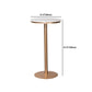 Stone Bar Dining Table Glam Style Bar Table for Milk Tea Shop Cafe