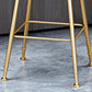 Glam Metal Barstool Velvet Gold Furniture in Matte Finish for Indoor Clearhalo 'Bar Furniture' 'Bar Stools' 'bar_stools' 'furn' 'furn_bar_stools' 'Furniture' 'Kitchen & Dining Furniture' 5490335